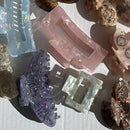 lavender haze Hairclip mit verschiedenen clips