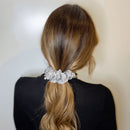 Scrunchie mit Perlen