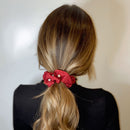 Scrunchie mit Perlen