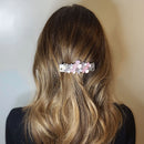 Haarspange Spring Blossom Pink Stone