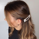 Haarspange Haarclip Glitzer 