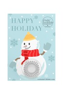 happy holiday Xmas card invisibobble